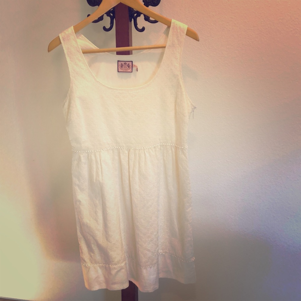 Juicy Couture white sundress